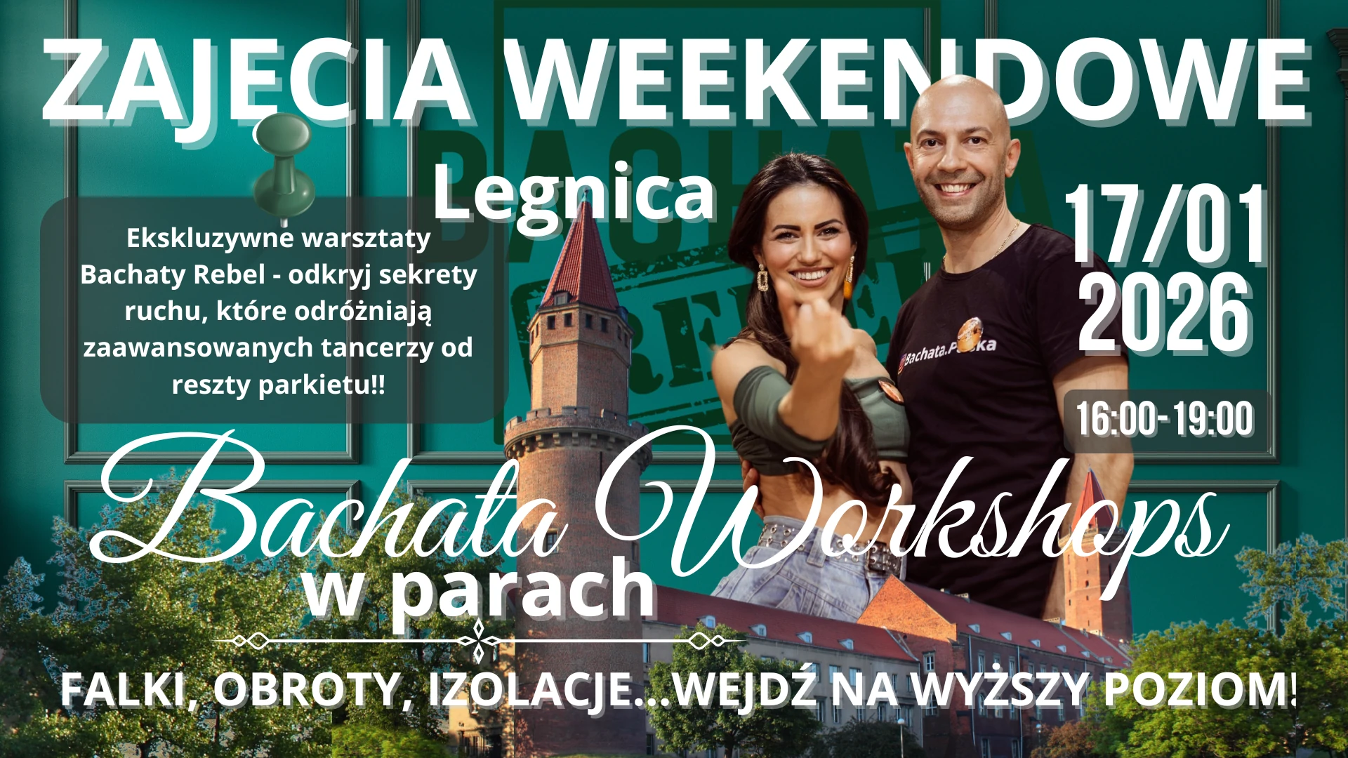 Bachata Workshops w Legnicy falki obroty izolacje