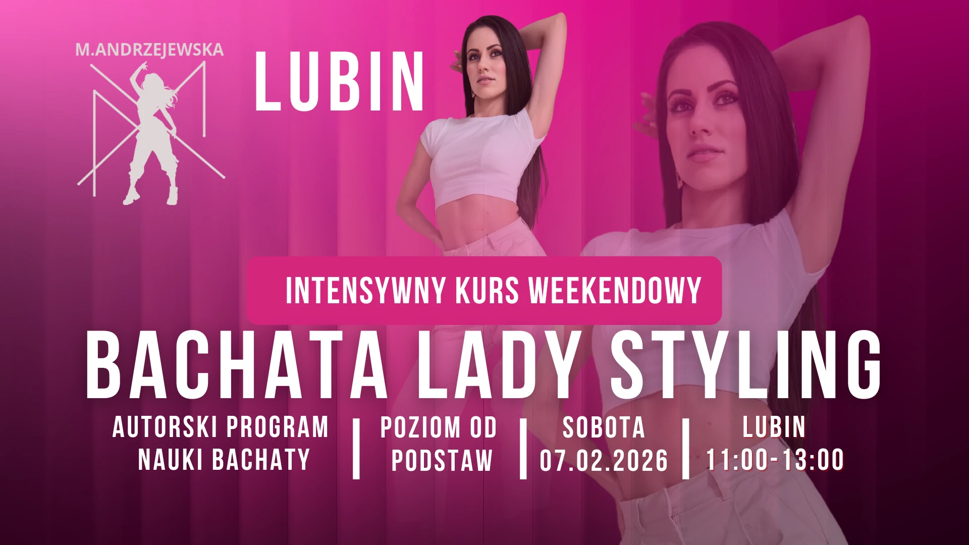 Warsztaty Bachata Lady Styling w Lubinie 07.02.2027
