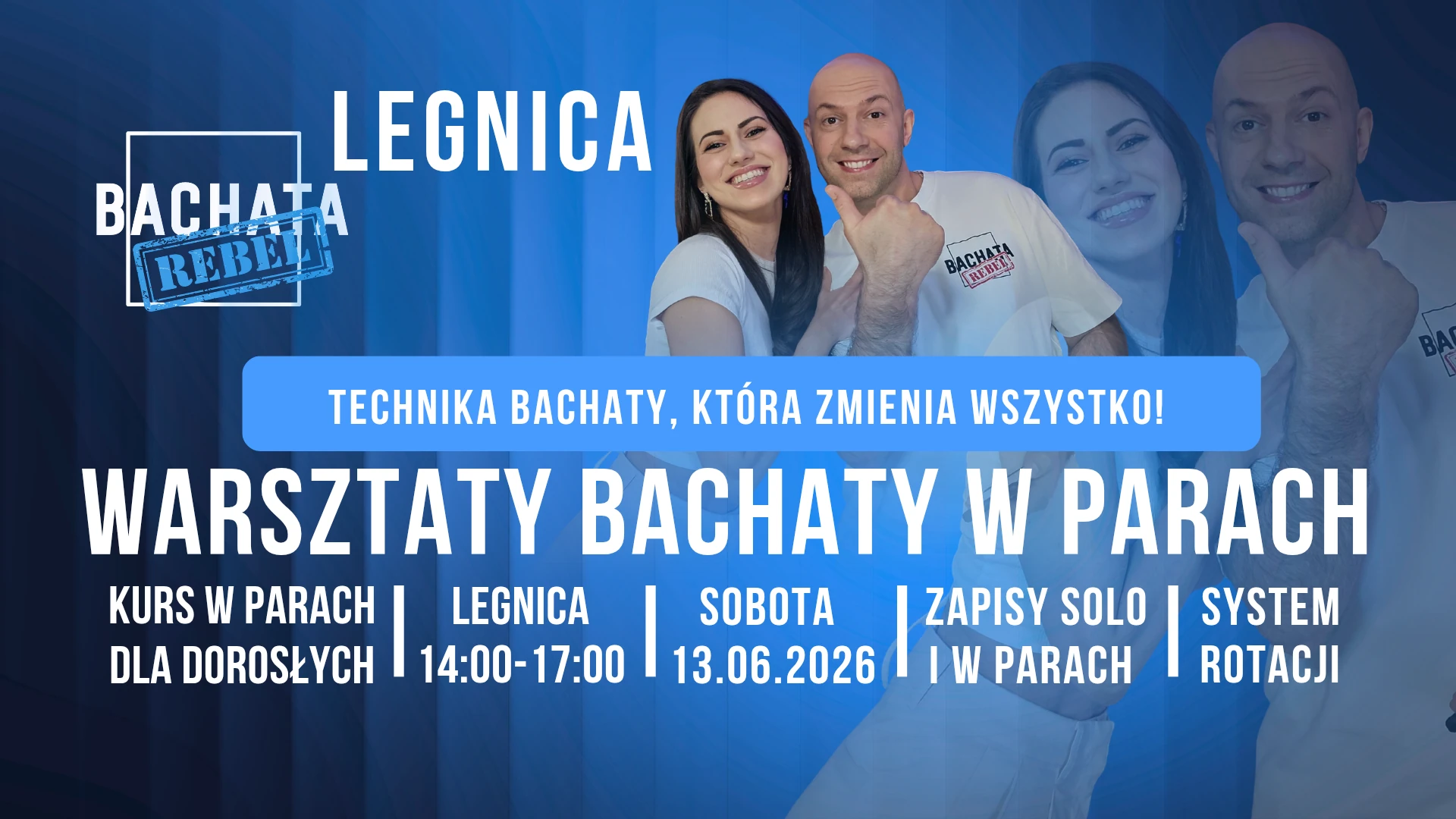 Warsztaty Bachaty w Parach Technika Bachaty 13 czerwiec